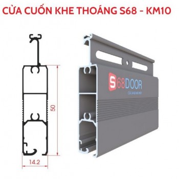 Cửa cuốn Khe thoáng KM10