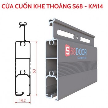 Cửa cuốn Khe thoáng KM14