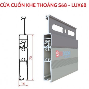 Cửa cuốn Vượng khí LUX68