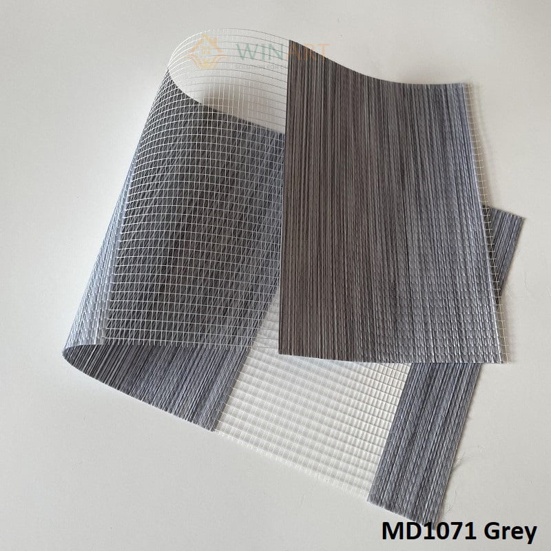 Rem cau vong WinArt vai Mandy ma MD1071 Grey