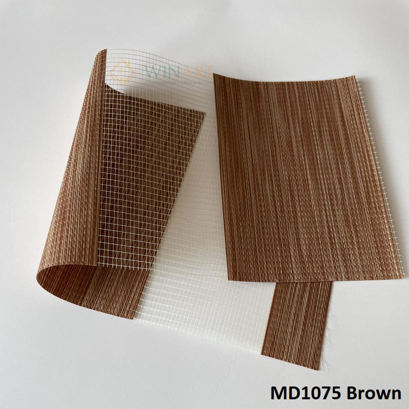 Rem cau vong WinArt vai Mandy ma MD1075 Brown